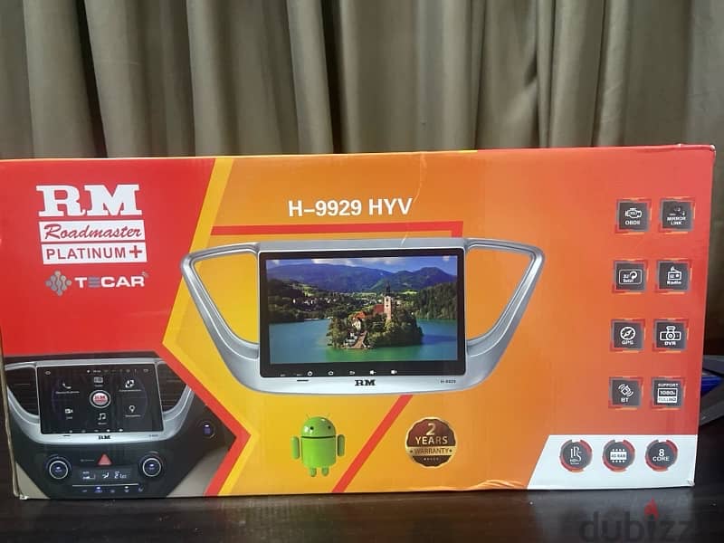 ACCENT CAR SCREEN WITH CAMERA FOR SALE 1