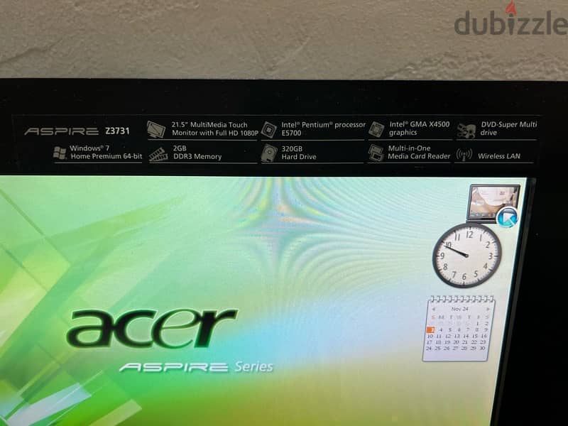 ACER DESKTOP with DOLBY HOME THEATER 6