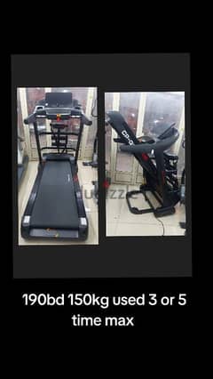 treadmill 4.5hp 5in1 option only 190bd 0