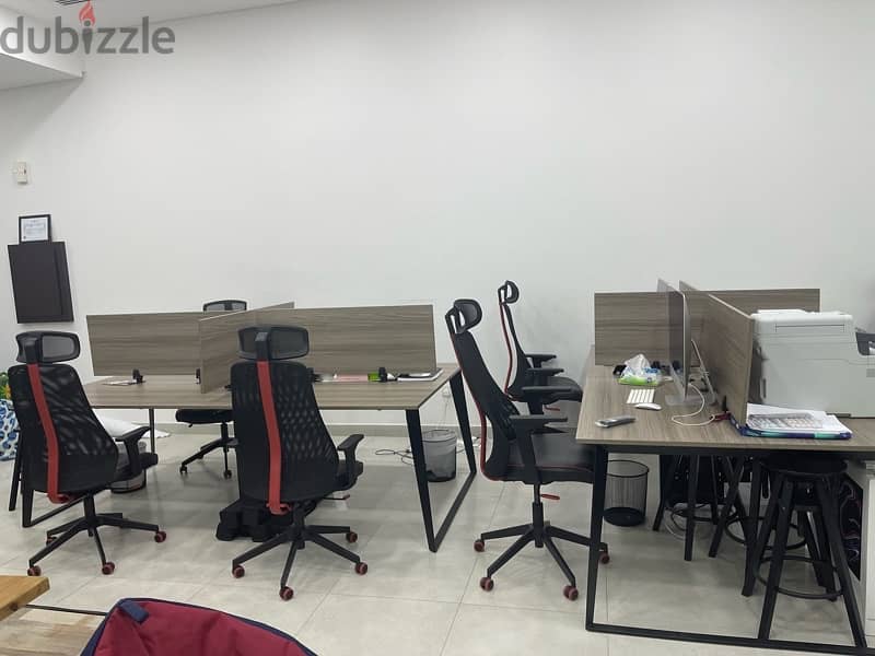 full office furniture for Sale - أثاث مكتبي كامل للبيع 6