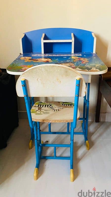 Urgent Sale Study Table and Chair 2