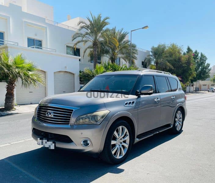 Infiniti QX56 2012 Model minor accident for sale. . . 4900 bd 0