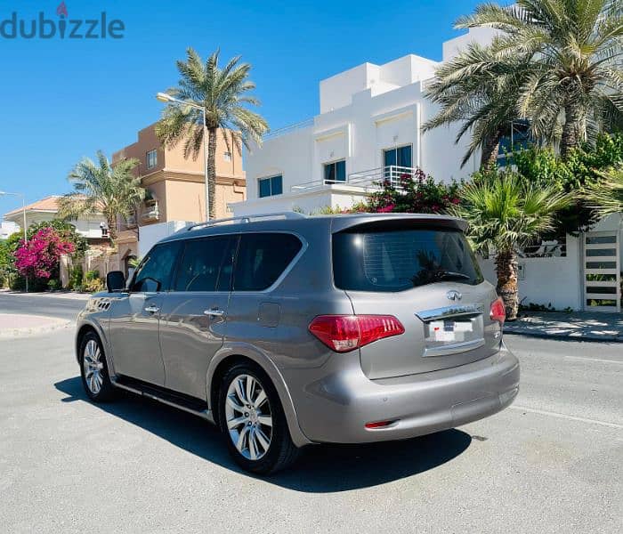 Infiniti QX56 2012 Model minor accident for sale. . . 4900 bd 7