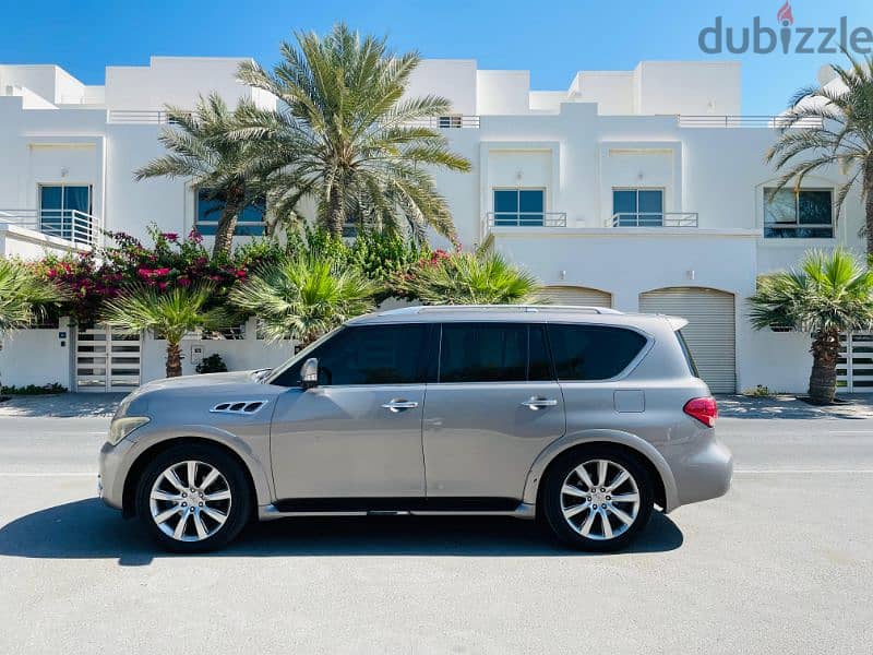 Infiniti QX56 2012 Model minor accident for sale. . . 4900 bd 10