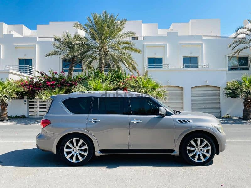 Infiniti QX56 2012 Model minor accident for sale. . . 4900 bd 13