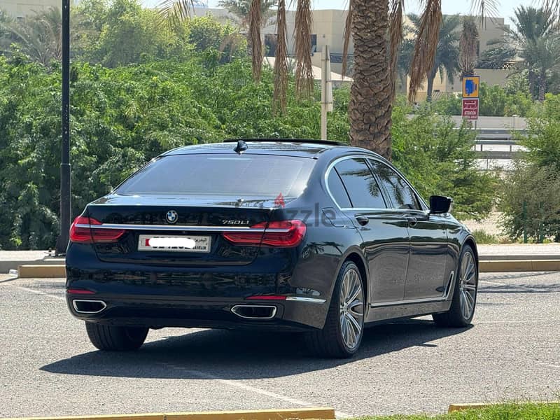 BMW 750Li 2017 Black 6