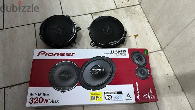 سماعات سيارة Pioneer 320w جدد بس مجربنهم 1