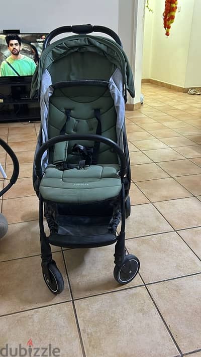 Junior baby stroller+ baby carry cot