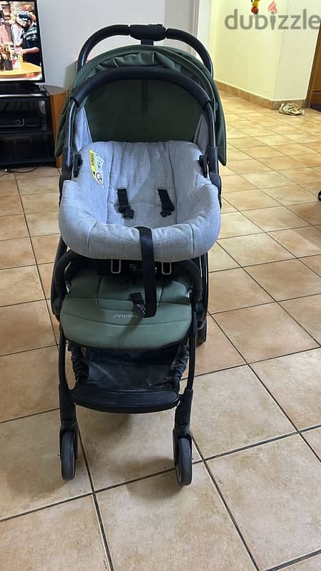 Junior baby stroller+ baby carry cot 1