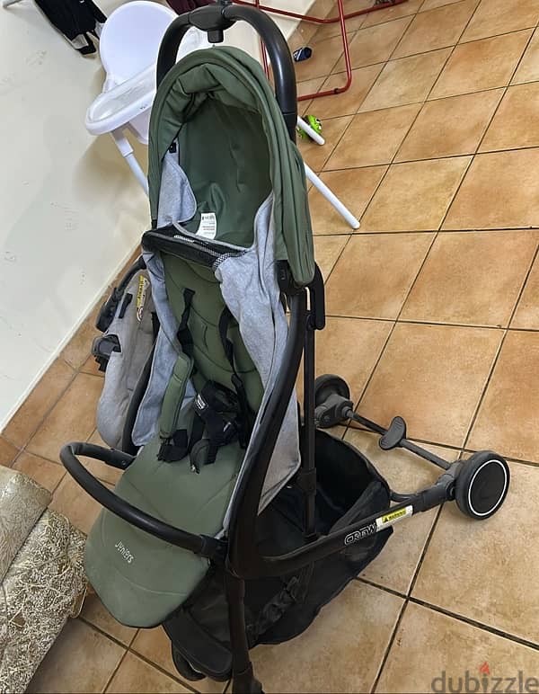 Junior baby stroller+ baby carry cot 2