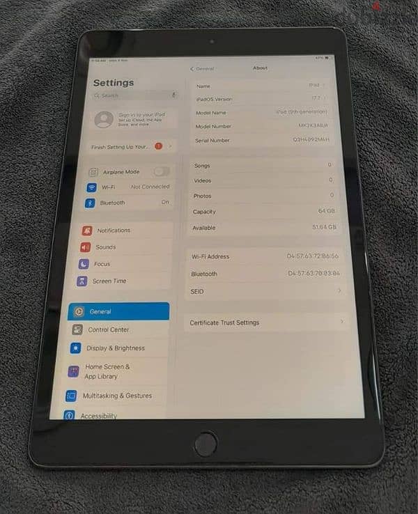 Ipad 9 - 64GB - 10.2 inch Wifi 2