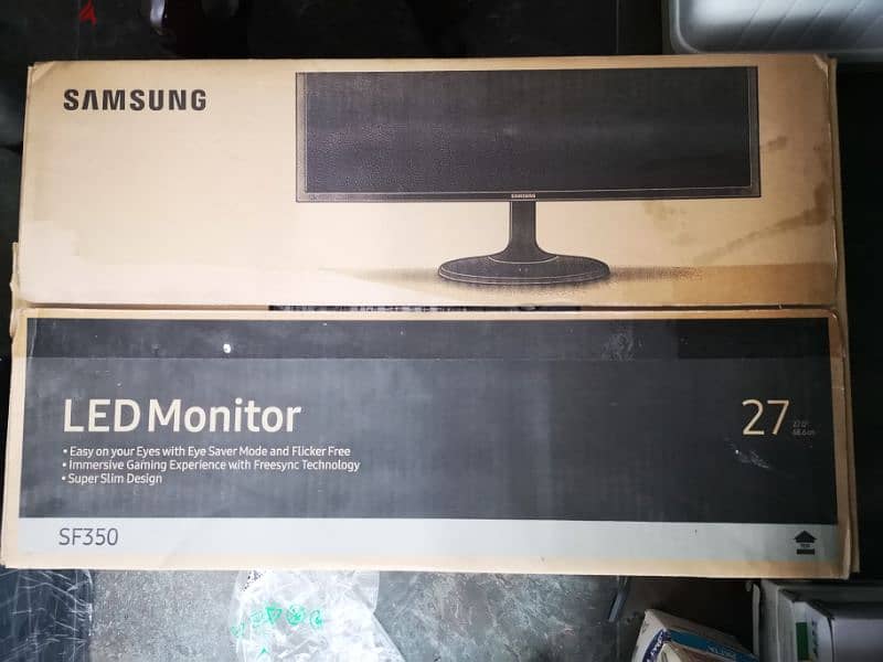 Samsung S27F350 27" PLS LED Monitor - Full HD 1920 x 1080, HDMI, VGA 0