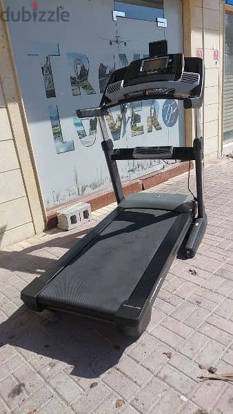 nodertrack 4.6 hp treadmill like new 160kg foldable 280bd 0