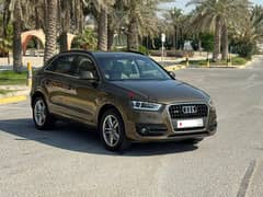 Audi Q3 2014 brown 0