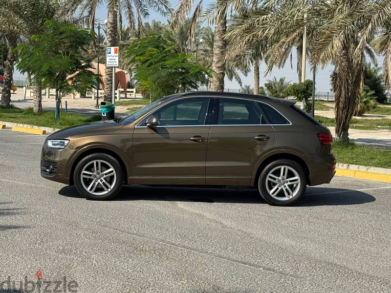 Audi Q3 2014 brown 2