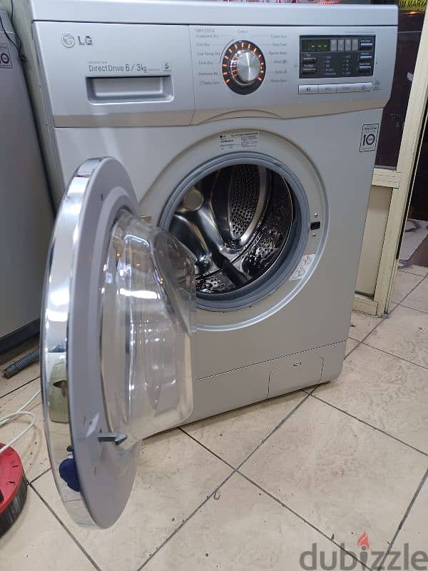 Front load washing machine LG Brand 1