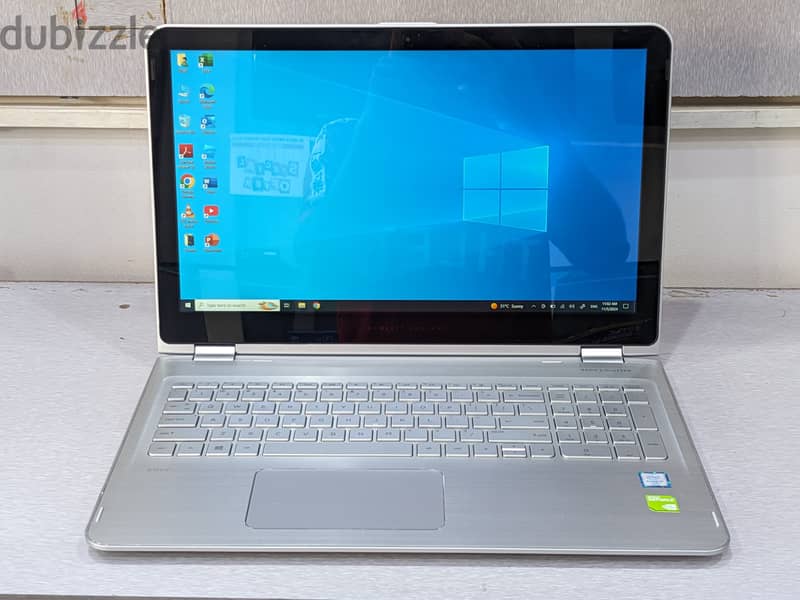 HP Core i7 Laptop 16GB Ram 256GB SSD 2GB NVIDIA Graphics Total 12GB 1