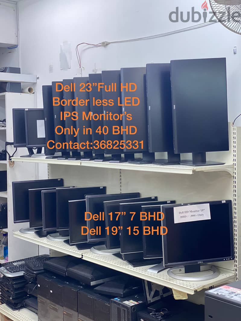 Dell 17"Monitor Offer Price Wholesale Starting 5 BHD 4