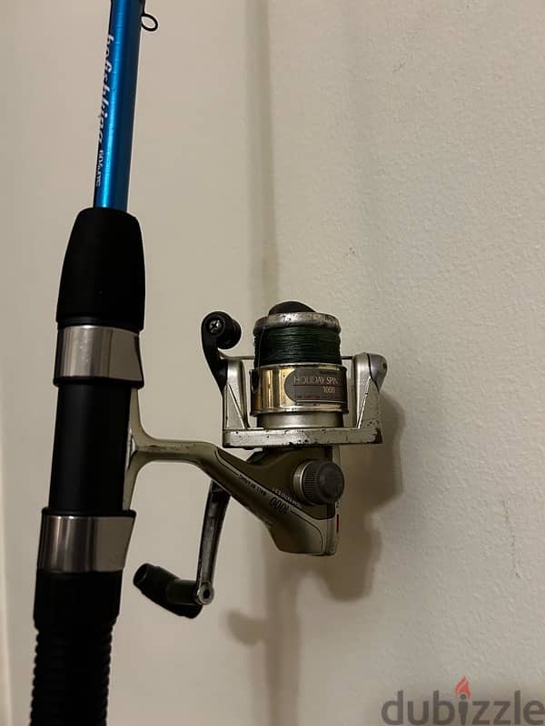 Ultralight Fishing reel and rod 1