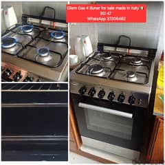 Glem gas cooking range and other items for sale with Delivery 0