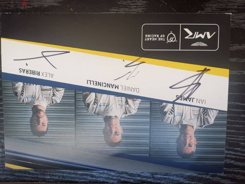 World endurance championship (driver autographs) 1