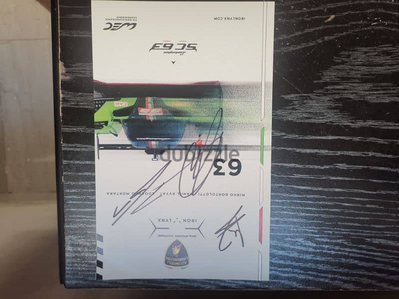 World endurance championship (driver autographs) 5