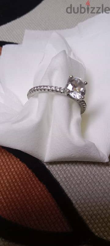 Silver Ring and beautiful watch only 8 BD 0