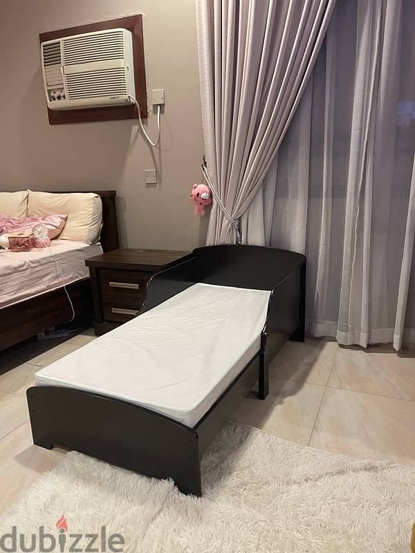 toddler bed with mattress 0