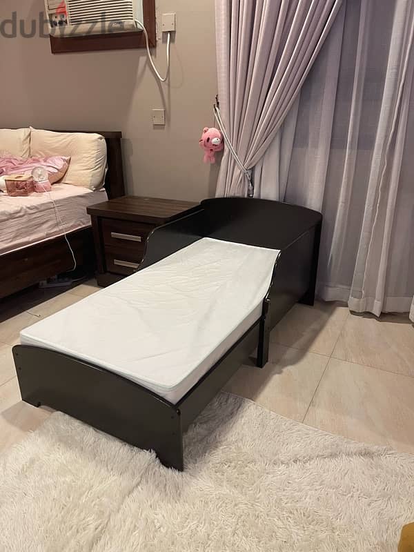 toddler bed with mattress 1