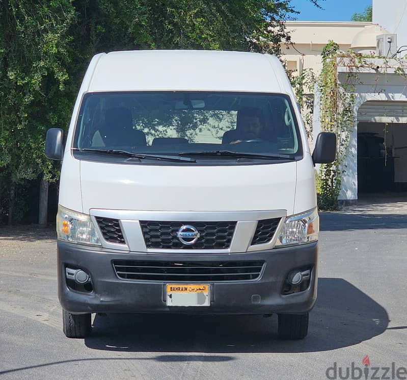 Nissan Urvan 2014 Excellent Condition White 1