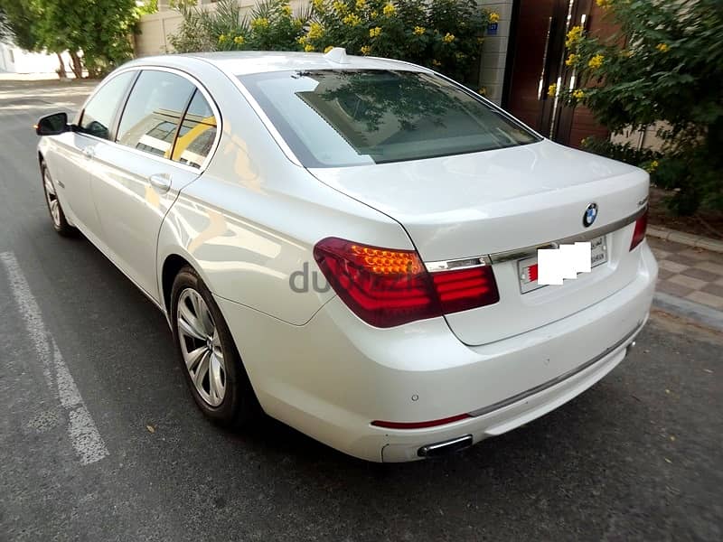 BMW 740Li 3.0 L 2013 White V6 Single User Agent Maintained Urgent Sale 5