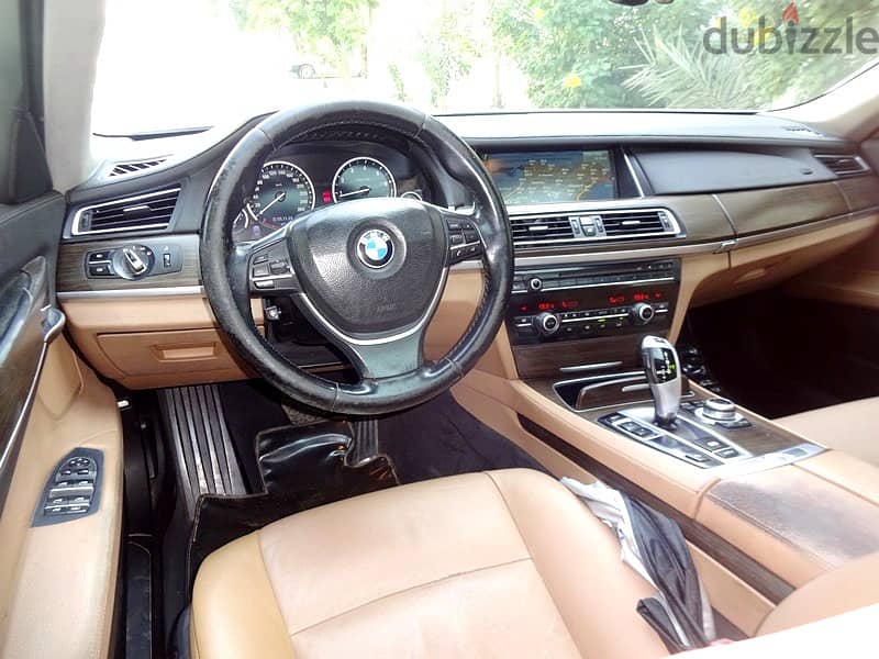 BMW 740Li 3.0 L 2013 White V6 Single User Agent Maintained Urgent Sale 9