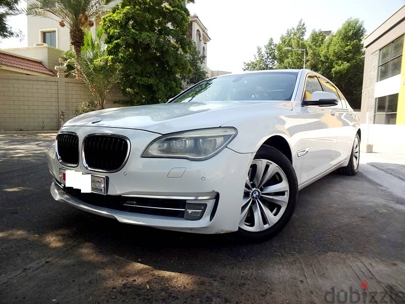 BMW 740Li 3.0 L 2013 White V6 Single User Agent Maintained Urgent Sale 11