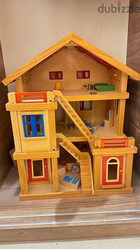 Wooden Doll house 1