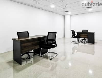 Your commercial office at 99 Dinars for a period of 1 month