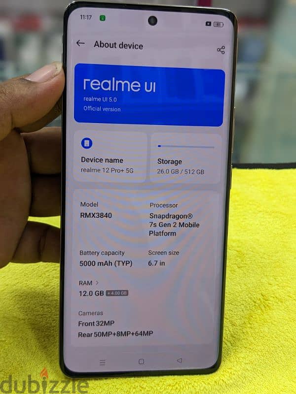 Realme 12 pro+ 5g for sell 2