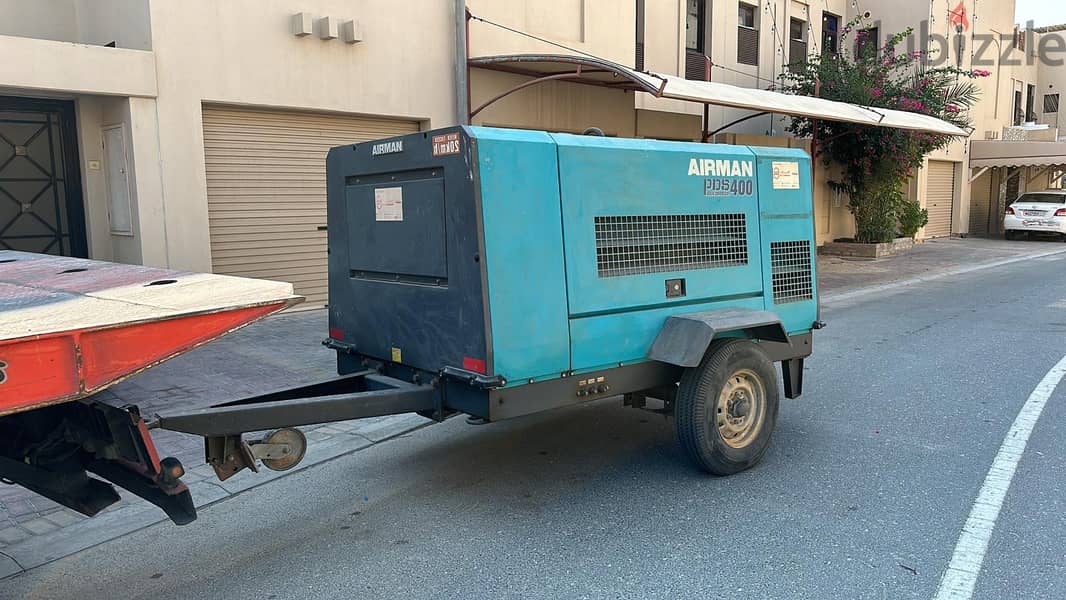 2018 For sale AIRMAN 400 CFM compressor 2