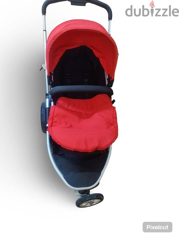 Mothercare Xpedior 3 Wheel Pushchair & Pram 0