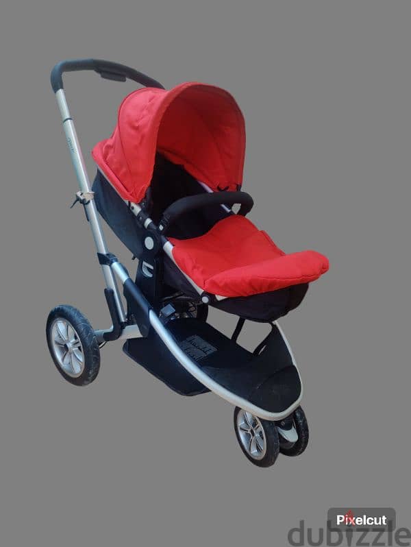 Mothercare Xpedior 3 Wheel Pushchair & Pram 1