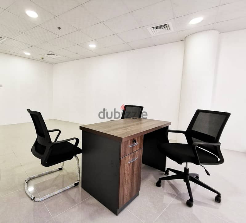 Commercial office With the Best Services, ONLY For 75_ BD/ Monthly 0