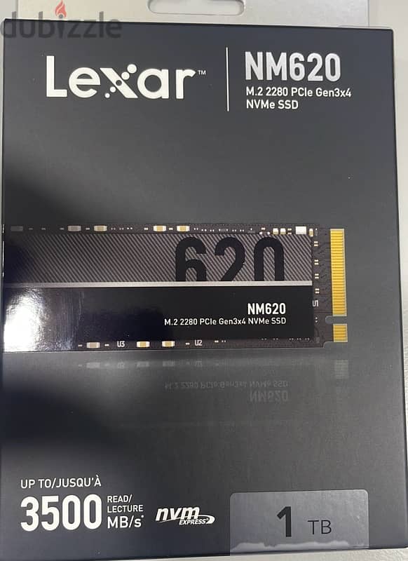 Lexar 1TB M. 2 NVME SSD HARD DISK 0