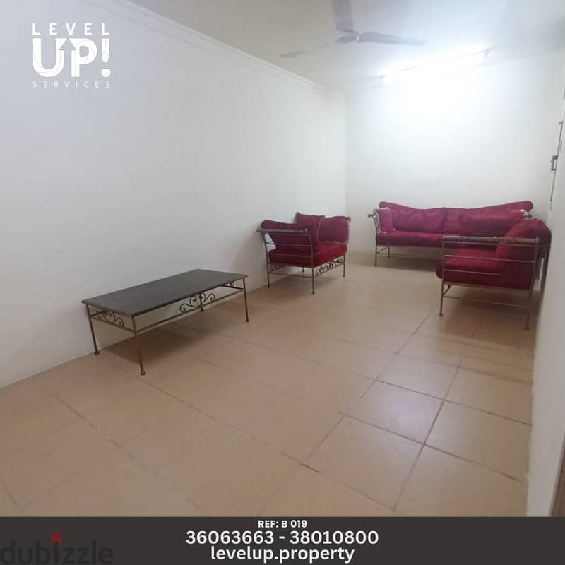 GOOD FLAT FOR RENT IN MUHARRAQ REF B 019 5