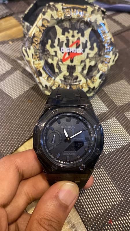 Casio Watch 20 bar black edition. 0