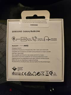 Samsung buds live (noise cancellation) sealed box 0