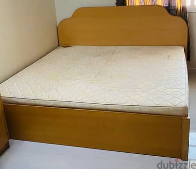 URGENT SALE. !! Bed Frame & Medicated Mattress