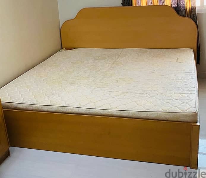 URGENT SALE. !! Bed Frame & Medicated Mattress 0