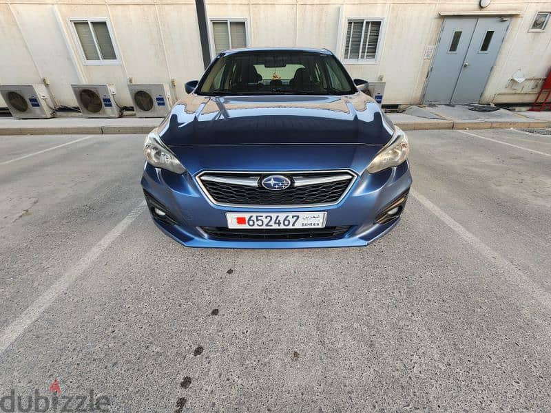 Subaru Impreza 2017 for sale in a mint condition 1