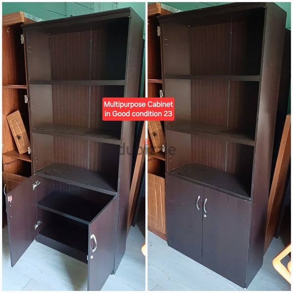 2 Door tall wardrobe and other items for sale with Delivery 7