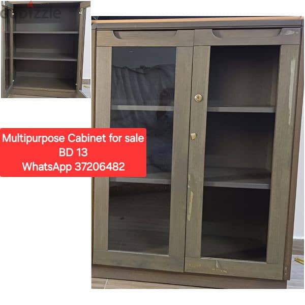 2 Door tall wardrobe and other items for sale with Delivery 14