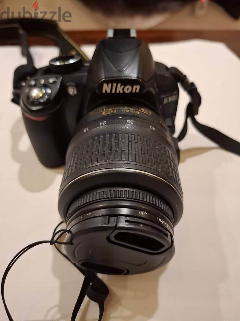 Nikon D3100 DSLR + 18-55mm Lens + Camera bag + SD Card for sale 0